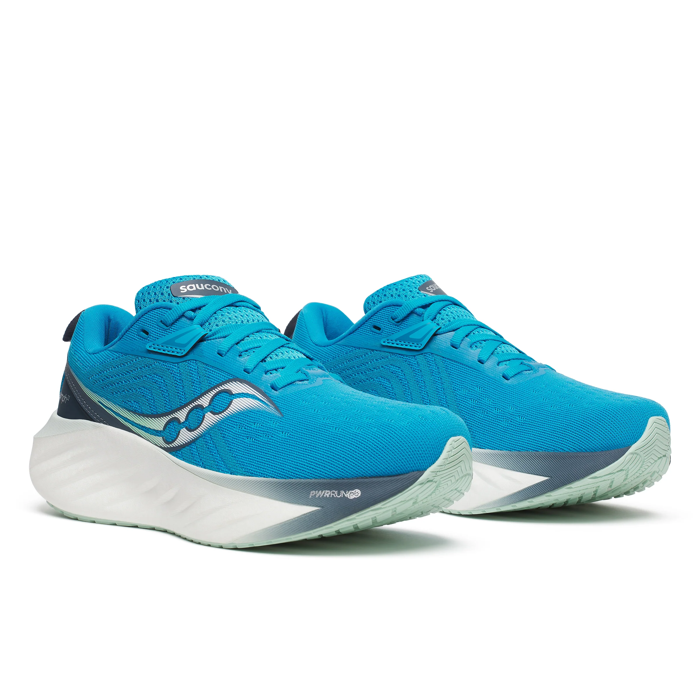 Saucony Womens Triumph 22 - Viziblue/Dusk - Neutral - Image 4