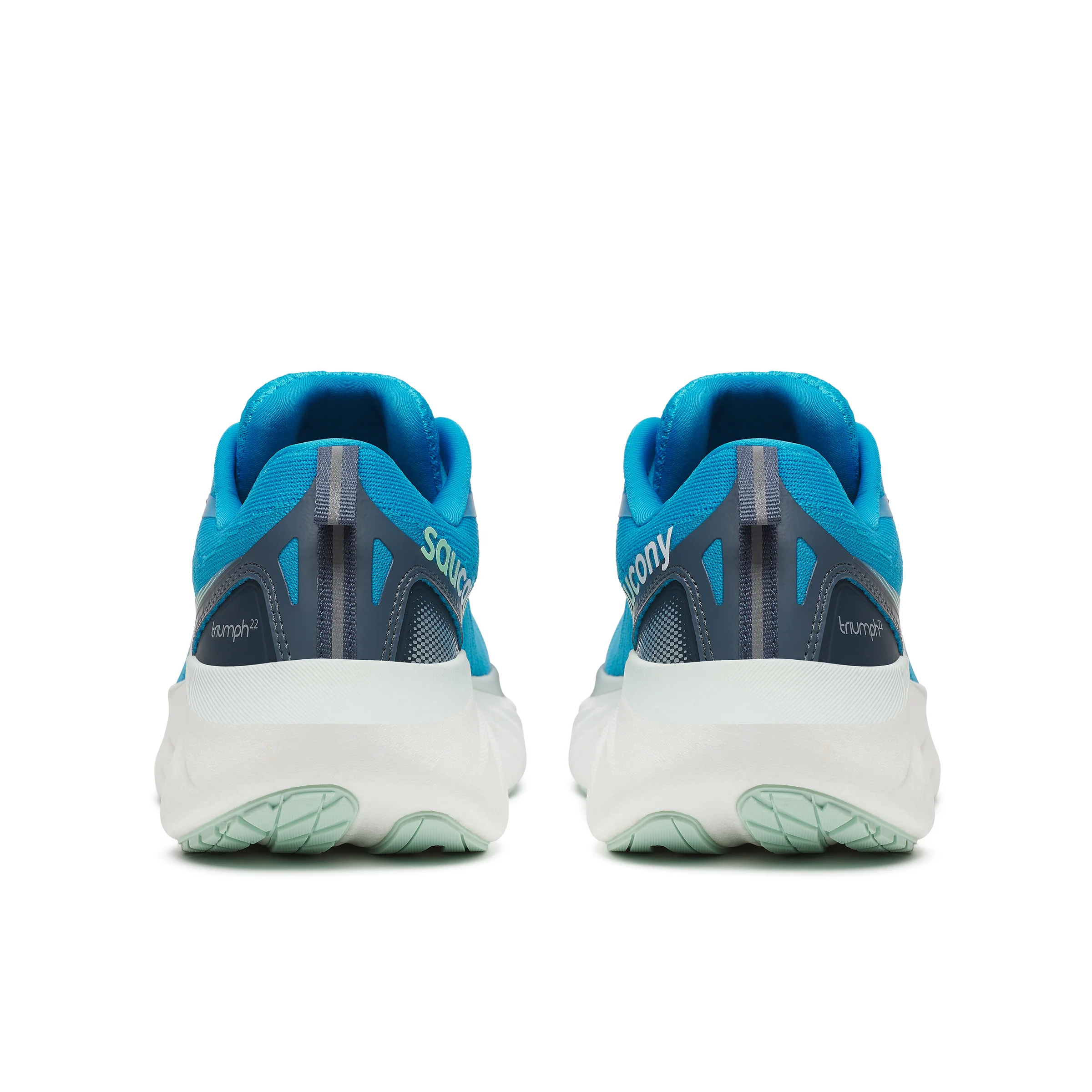 Saucony Womens Triumph 22 - Viziblue/Dusk - Neutral - Image 6