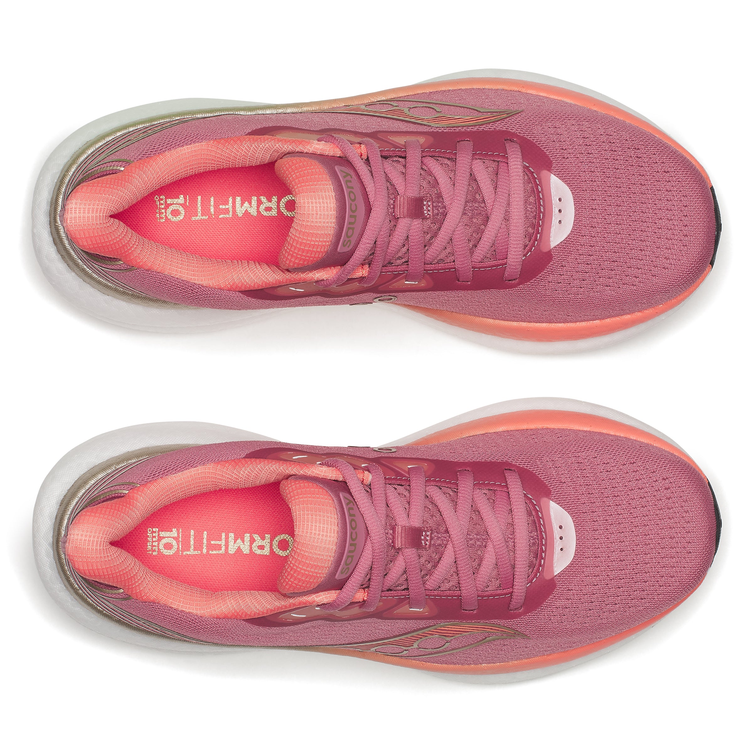 Saucony Womens Triumph 23 - Mauve/Black - Neutral - SS26 - Image 6
