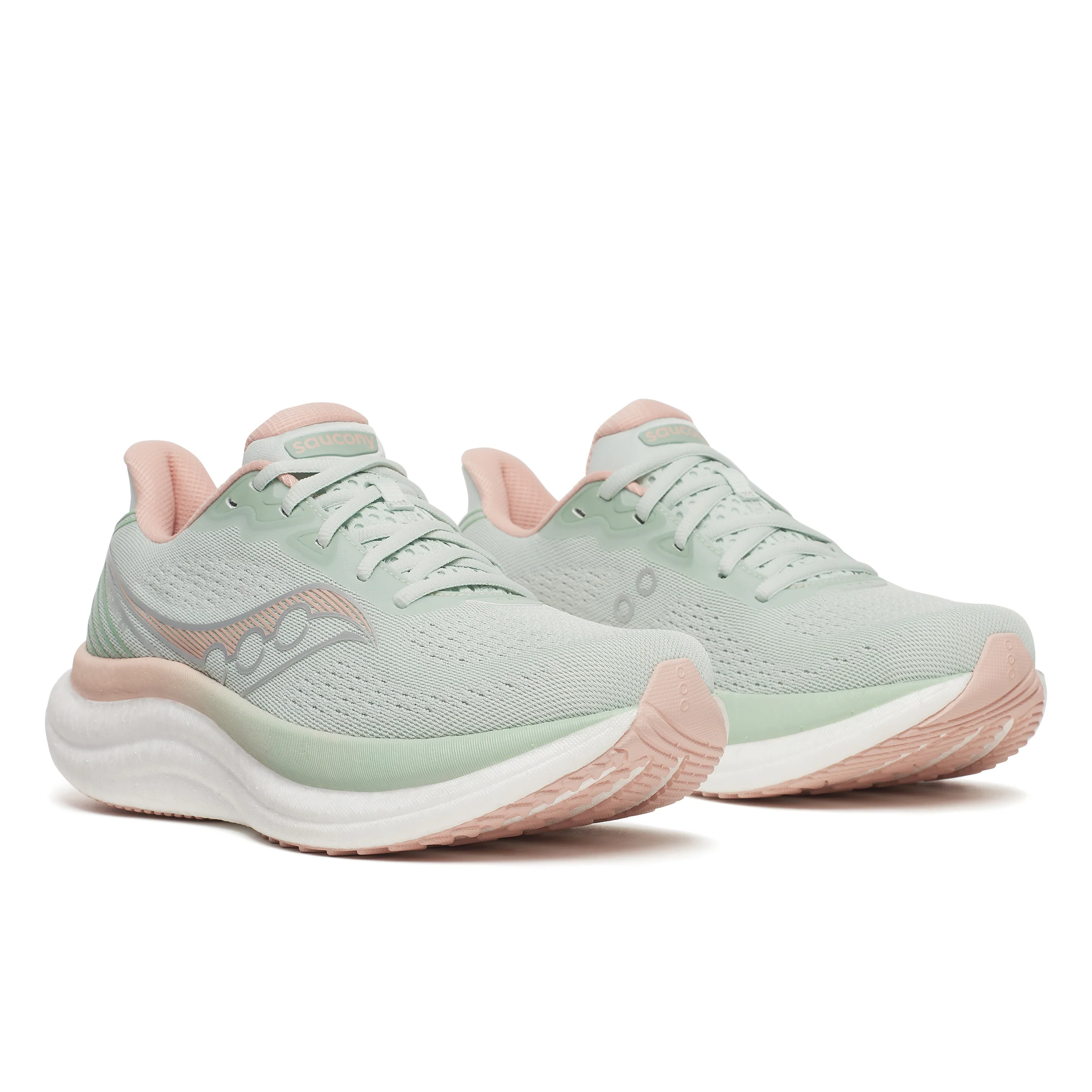 Saucony Womens Triumph 23 - Mist/Cameo - Neutral - SS26 - Image 3
