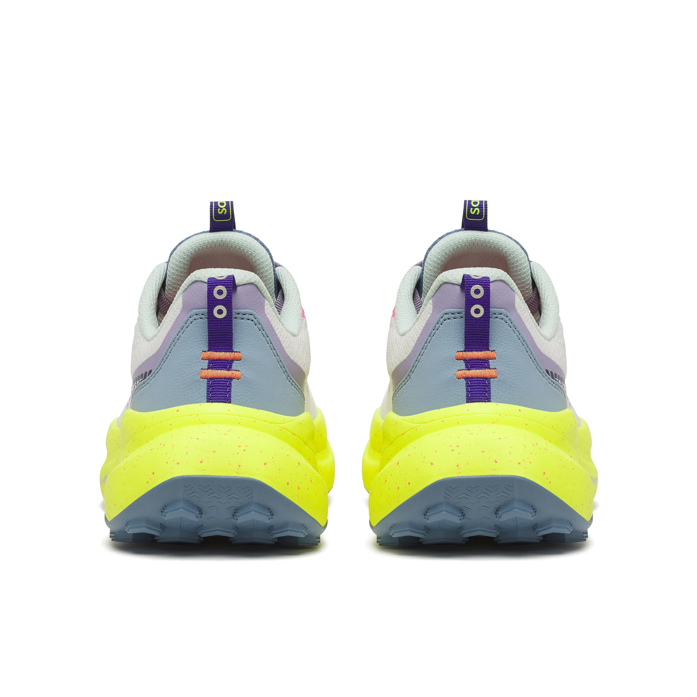 Saucony Womens Xodus Ultra 4 - White/Citron - Trail - SS26 - Image 5