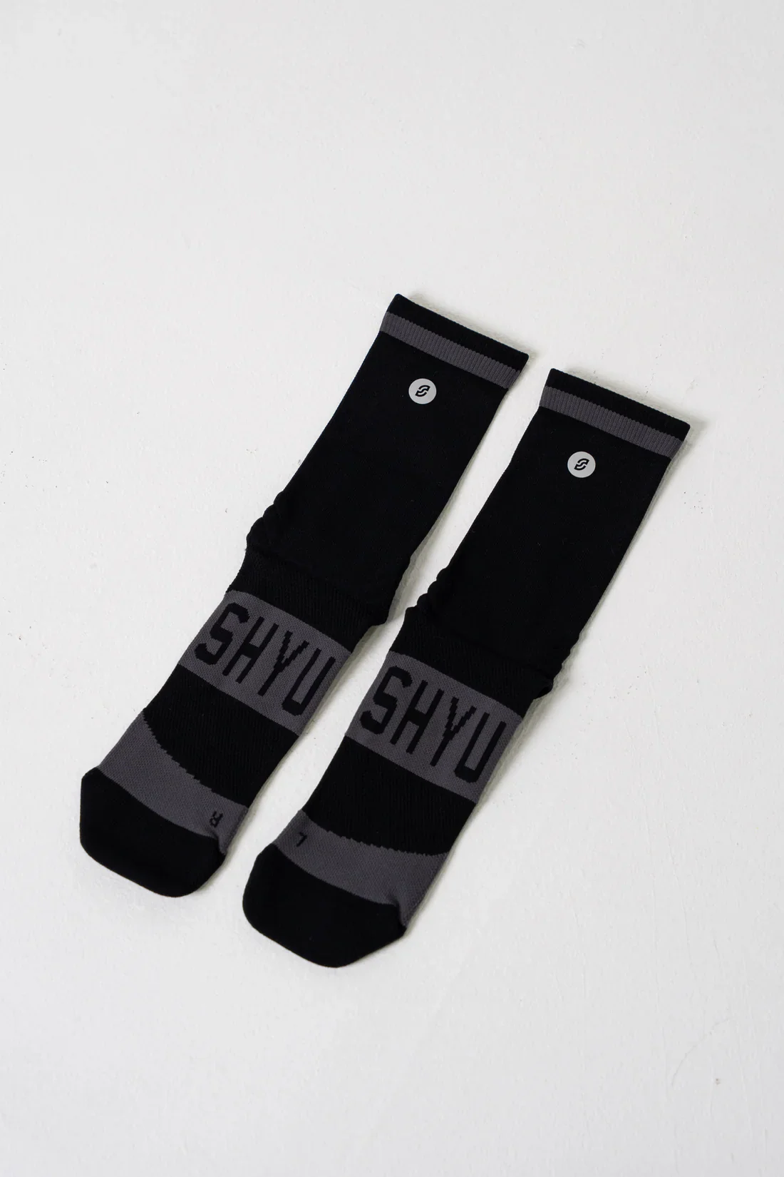 SHYU Training v2.0 Half Crew Socks - Black 3pk - Image 3