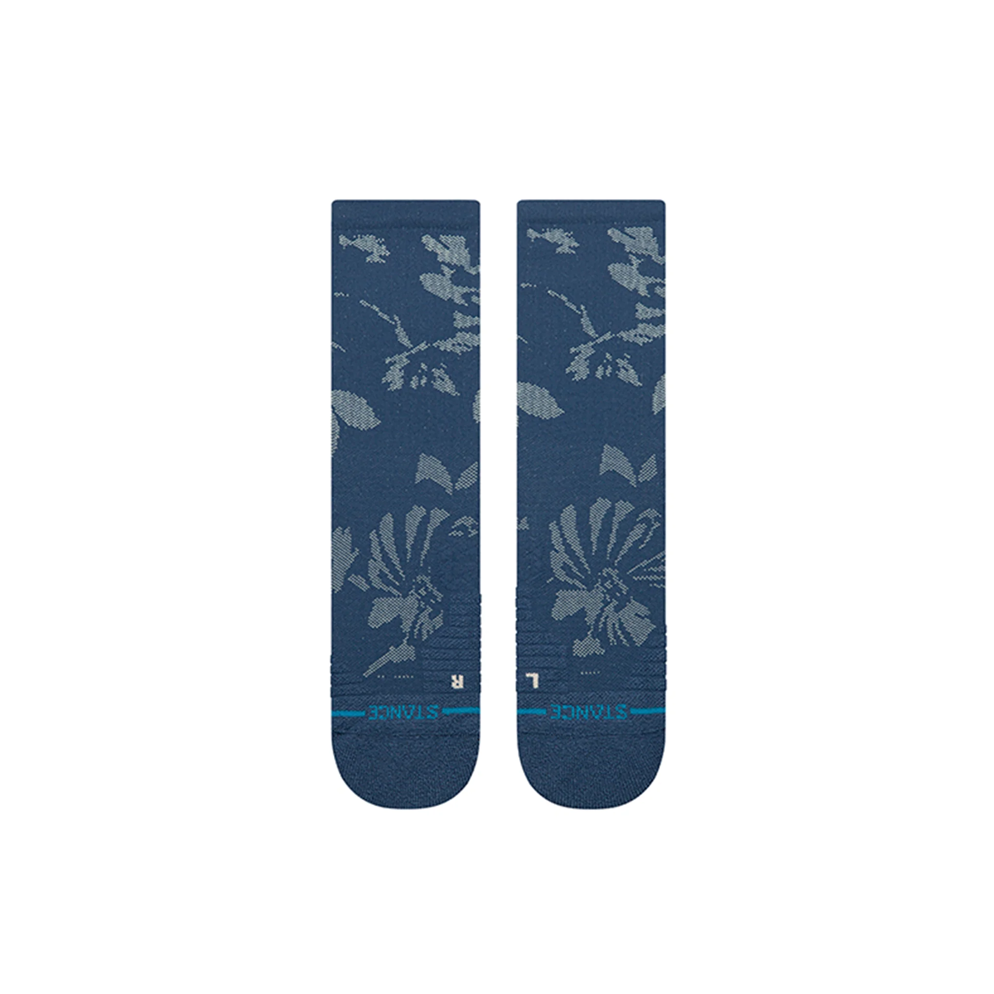 Stance Flora Scan Mid Ribbed Crew - Deep Teal - Image 2