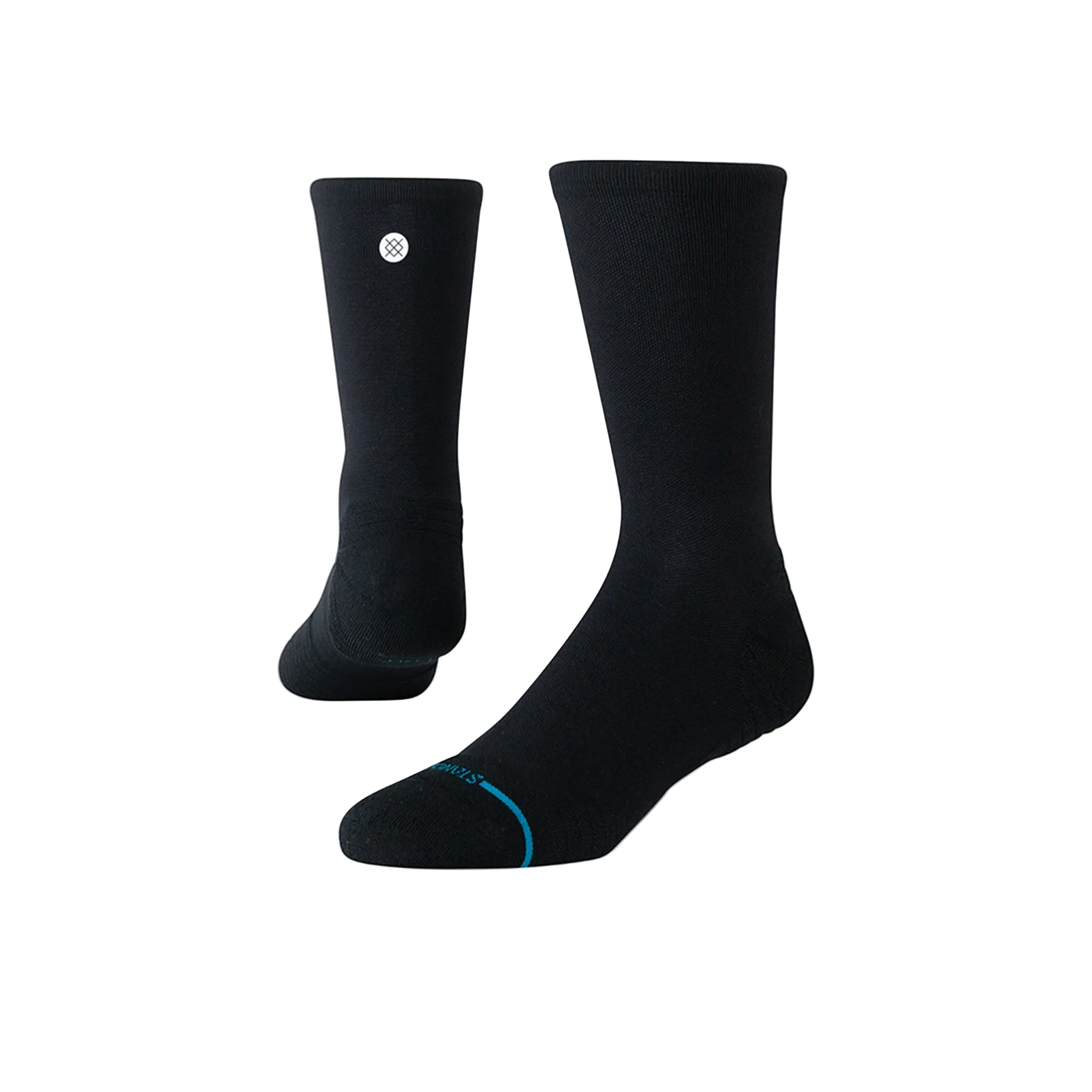 Stance Solid Light Crew - Black
