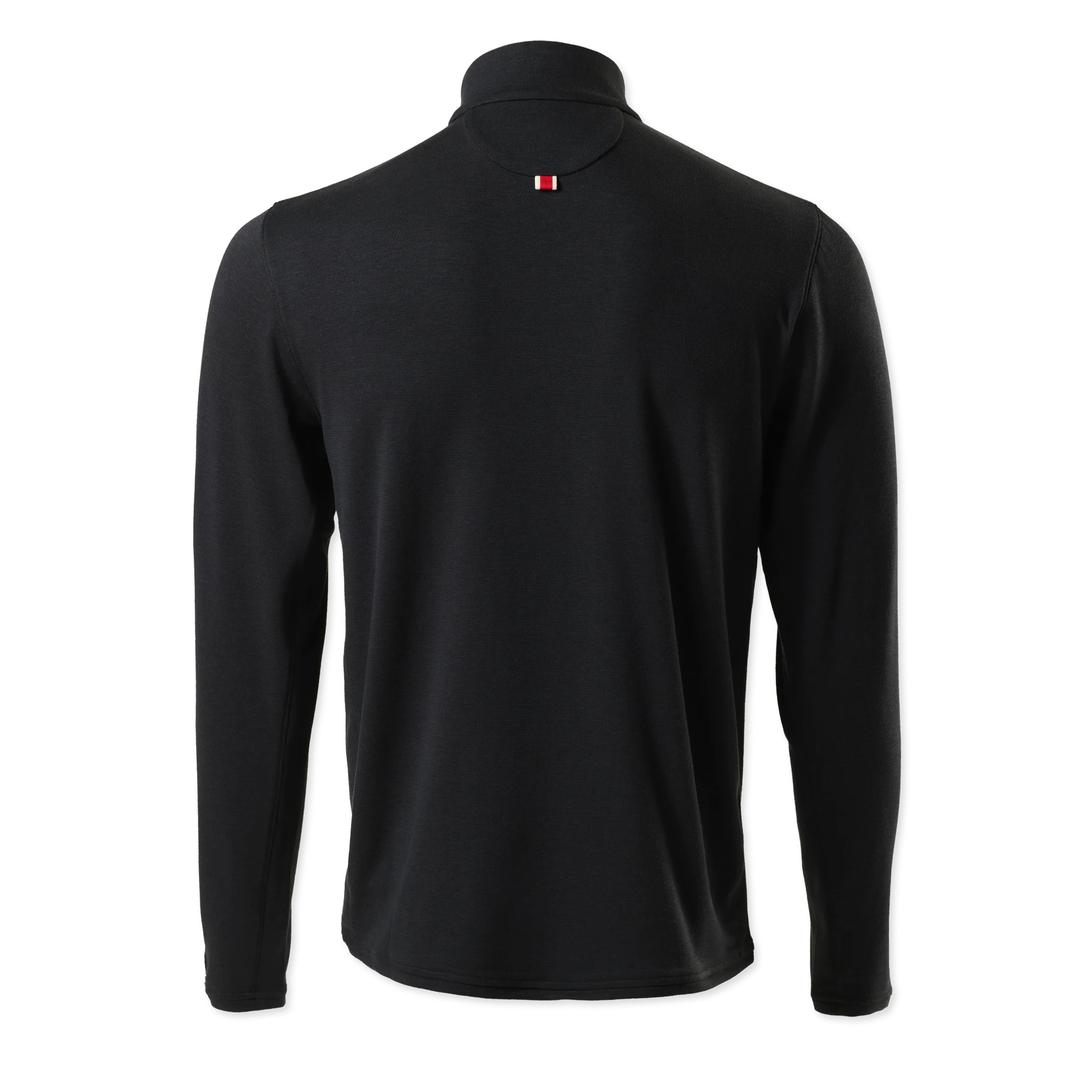 Tracksmith Mens Quarter Zip - Black - AW25 - Image 2