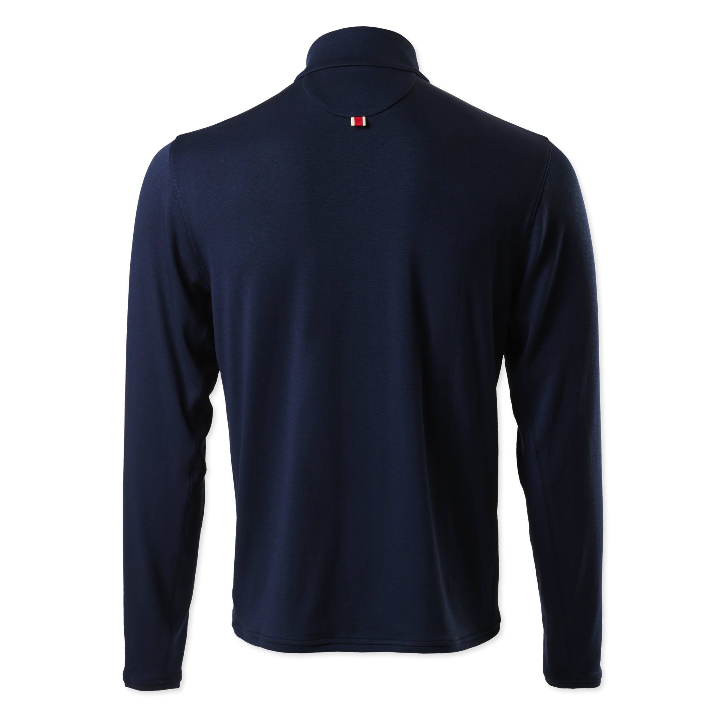 Tracksmith Mens Quarter Zip - Navy - AW25 - Image 2