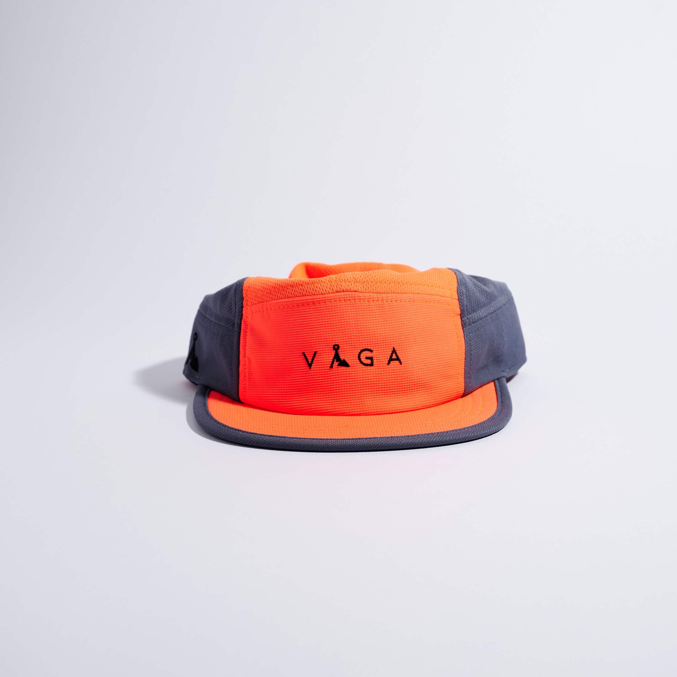 Vaga Club Cap - Neon Coral/Slate Blue - SS26 - Image 3