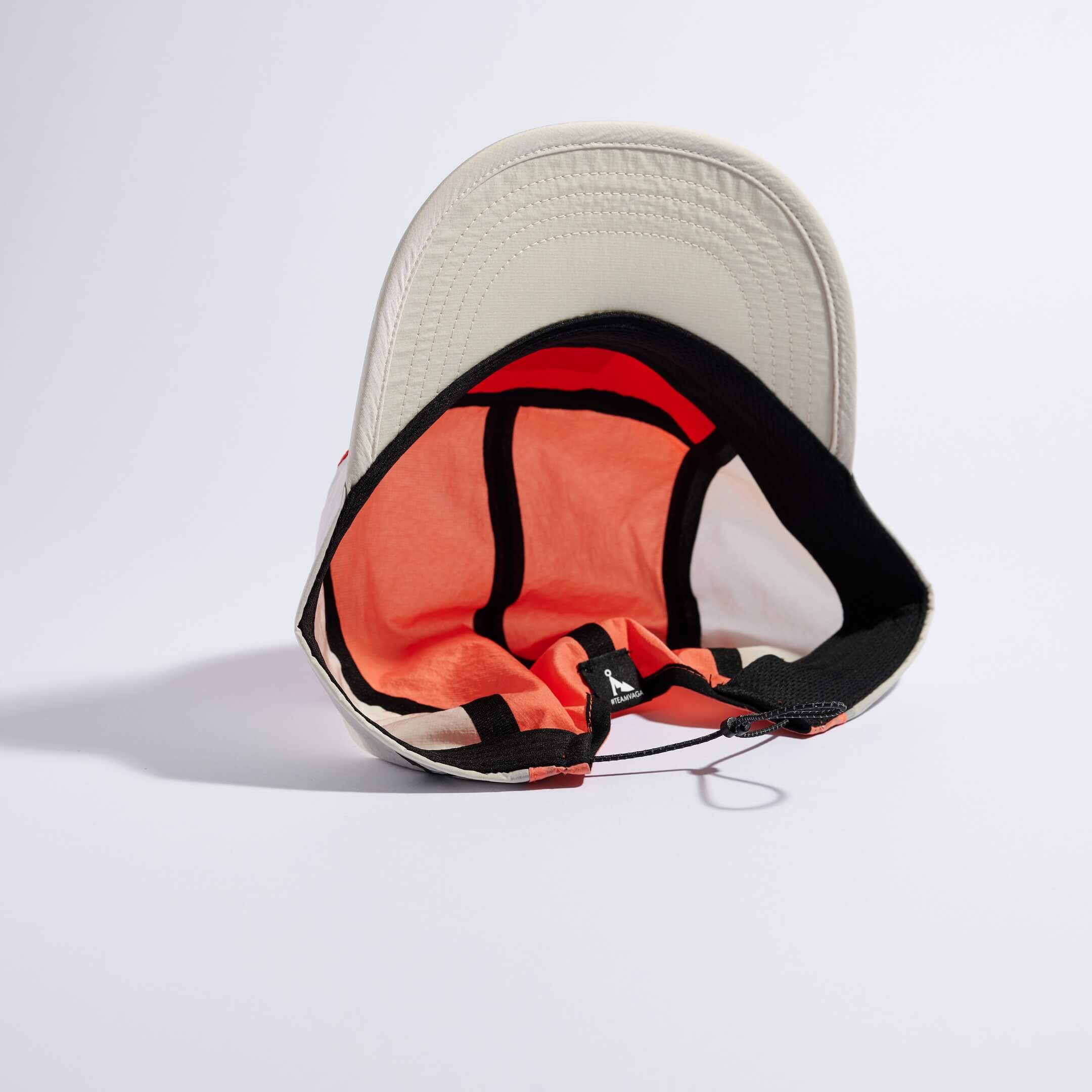 Vaga Pacer Cap - Flame Red/Coral/Dust Grey - SS26 - Image 4